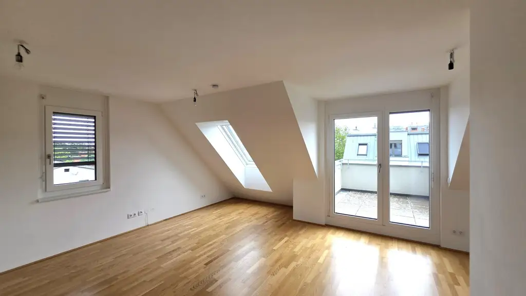 Coole DG-Wohnung mit 2 Terrassen und Fußbodenkühlung!!
