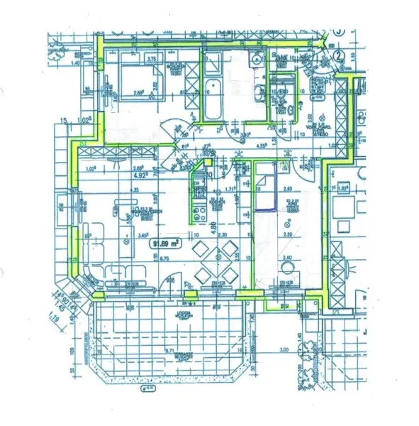 Traumhafte und neuwertige 3 Zi Gartenwohnung mit 220m² Eigengarten und Massiv-Pool in Waidmannsdorf mit Tiefgarage