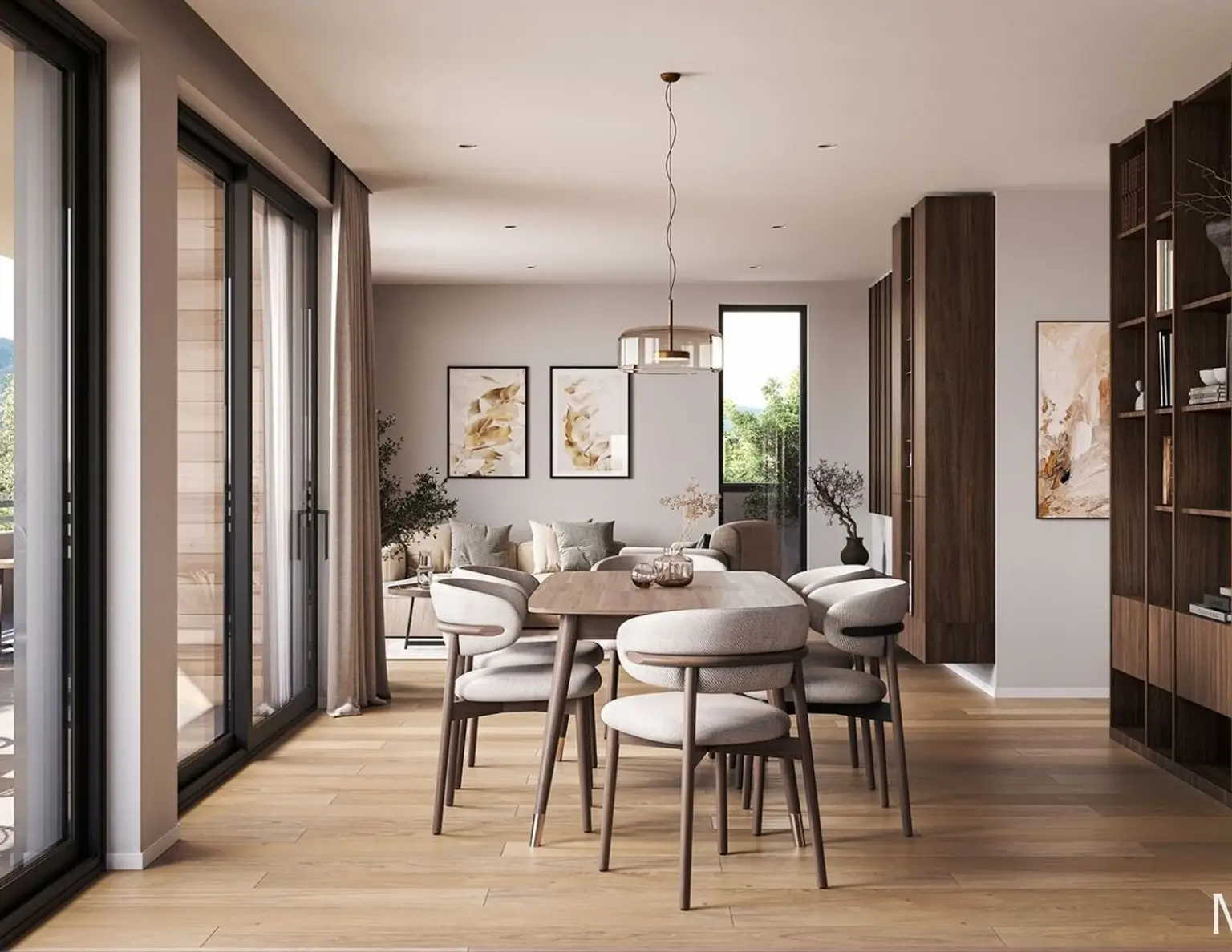 Kreuzbergl Villen -3 Zimmer Wohnung - Ein Projekt von MADILE