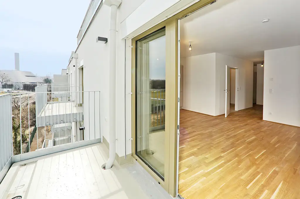 AB MÄRZ: ENTSPANNUNG im GRÜNEN und trotzdem ZENTRAL | Moderne Wohnung mit 2 Zimmern und Balkon