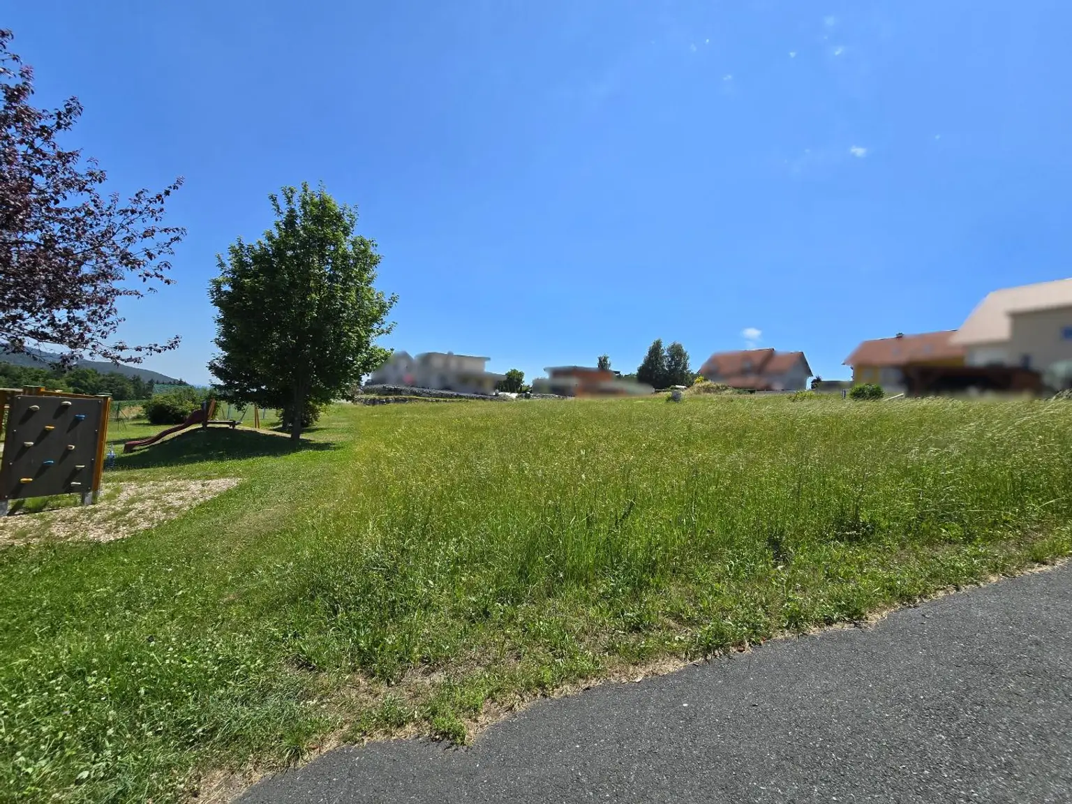 Grundstück in gepflegtem Neubauviertel mit schöner Aussicht