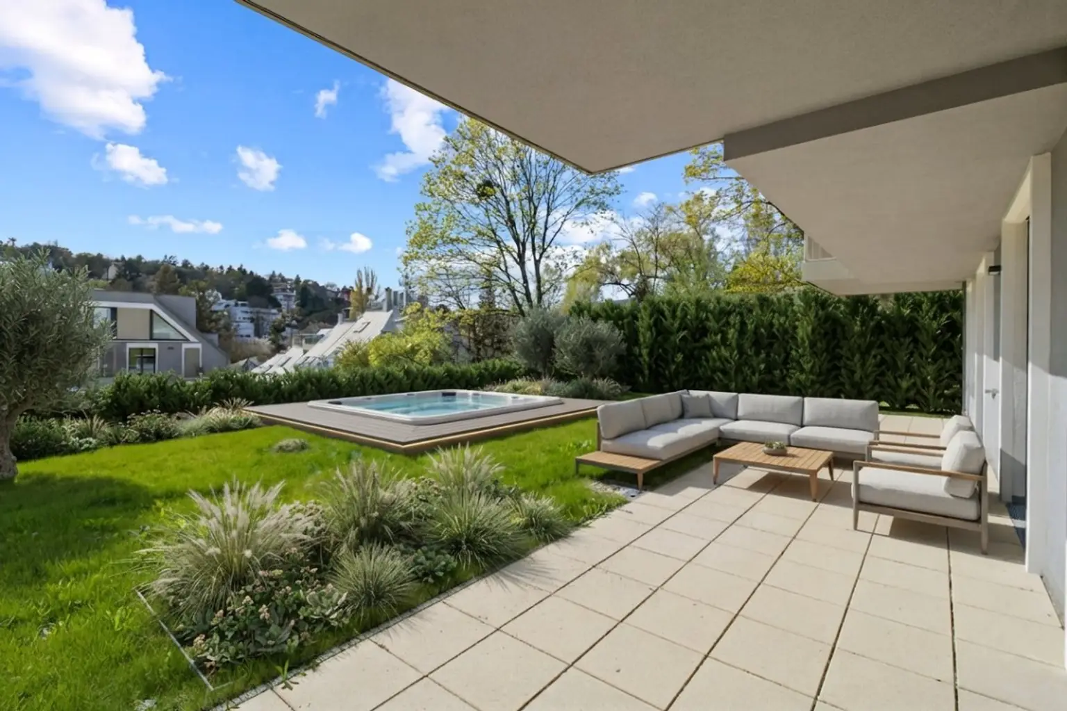 Visual Gartenn | EXKLUSIVE 5 Zimmer Gartenwohnung ++ mit großzügigem Privatgarten | Prima Service Immobilien