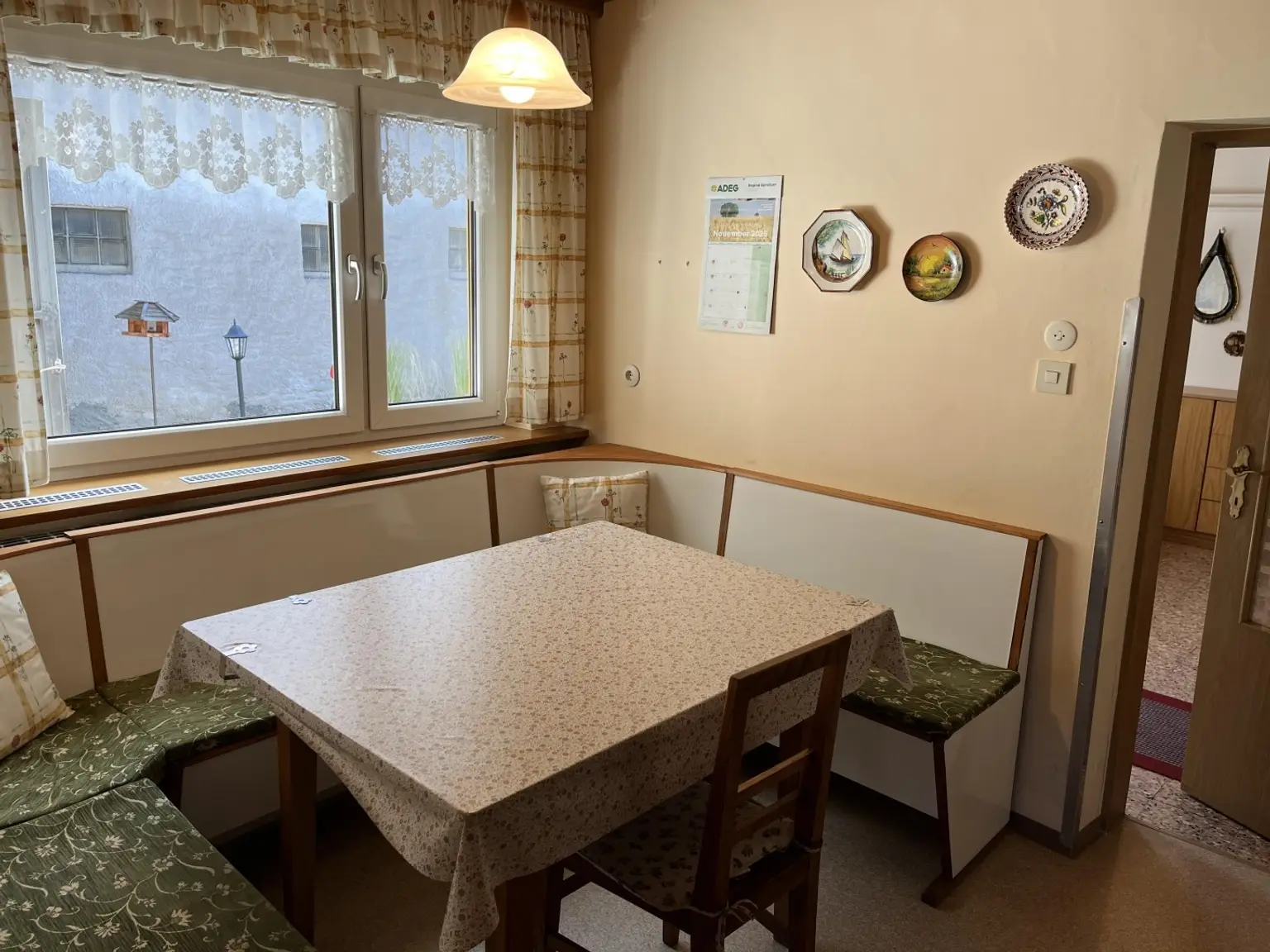 Essplatz neben der Küche