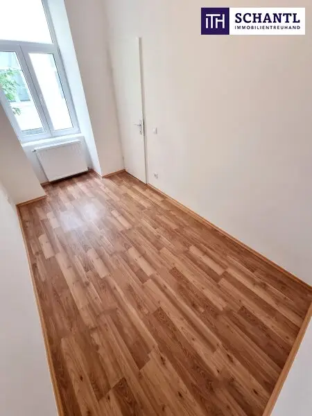 Kleinformat mit Wow-Effekt - Blick ins Grüne, U-Bahn ums Eck! Entzückende Kleinwohnung im ruhigen Hoftrakt! 2 toll aufgeteilte Zimmer + Angenehme Ruhelage in 1030 Wien + Schönes Altbauhaus!