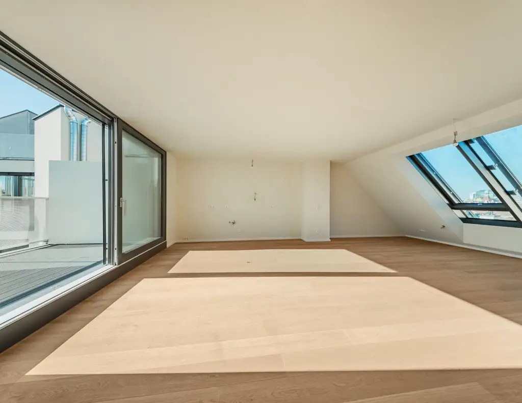 ESSENZ NO. 1 - Die neue Avantgarde des Wohnens - Luxuriöse 4-Zimmer-Wohnung mit Dachterrasse