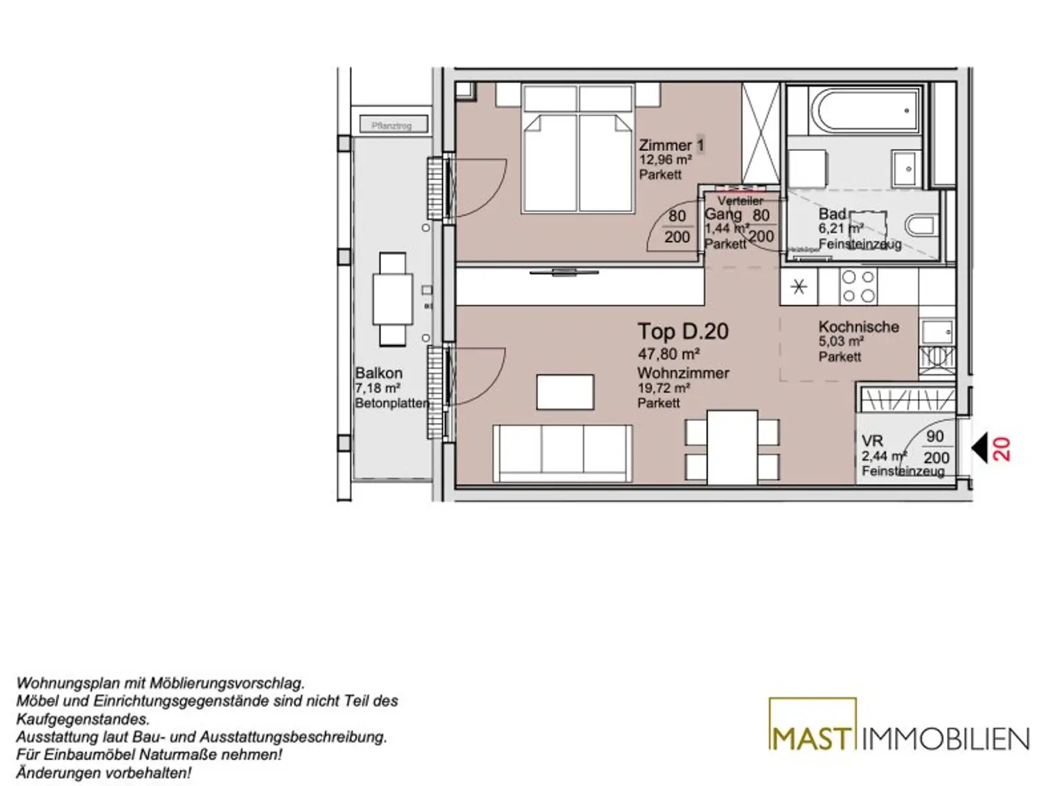 *An der Donau* Provisionsfreie 2 Zimmer Wohnung mit Balkon - Ende 2026