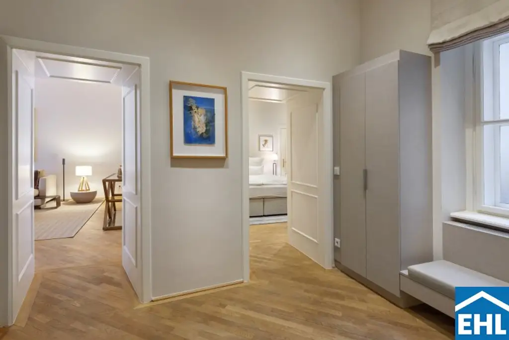 Vollmöblierte Altbauwohnung im Herzen der Wiener Innenstadt