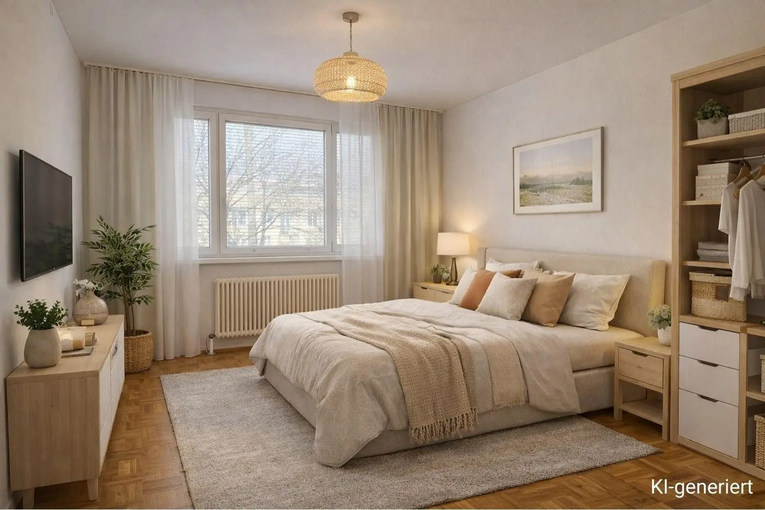 04 Schlafzimmer KI-generiert