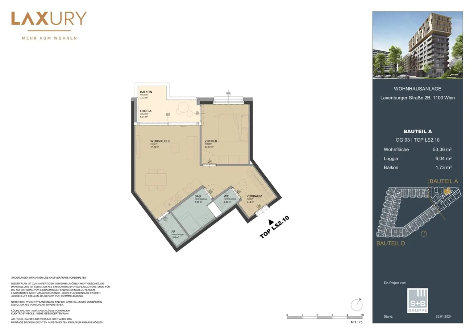 Directly at the main train station: Commission-free + Completion in October