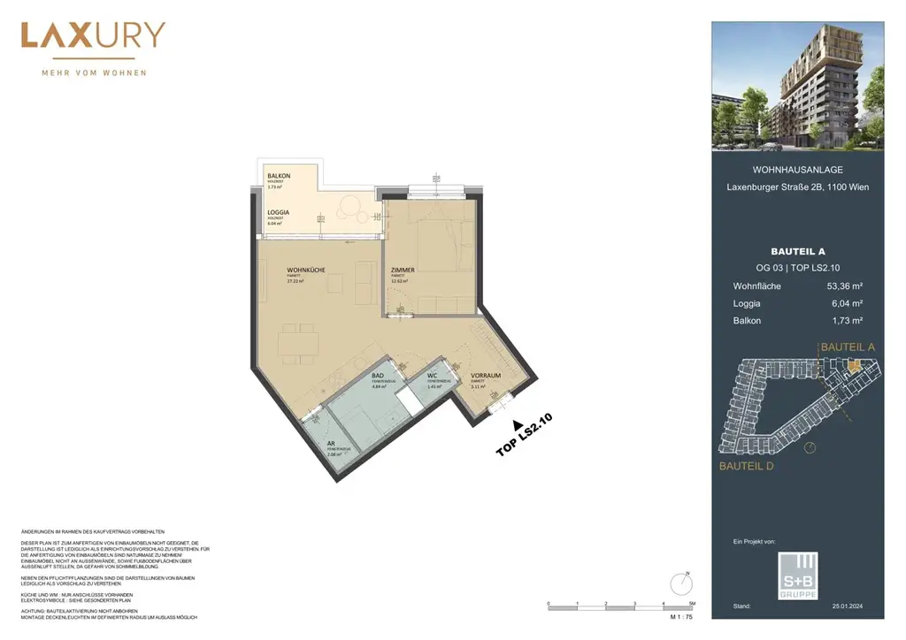 Directly at the main train station: Commission-free + Completion in October