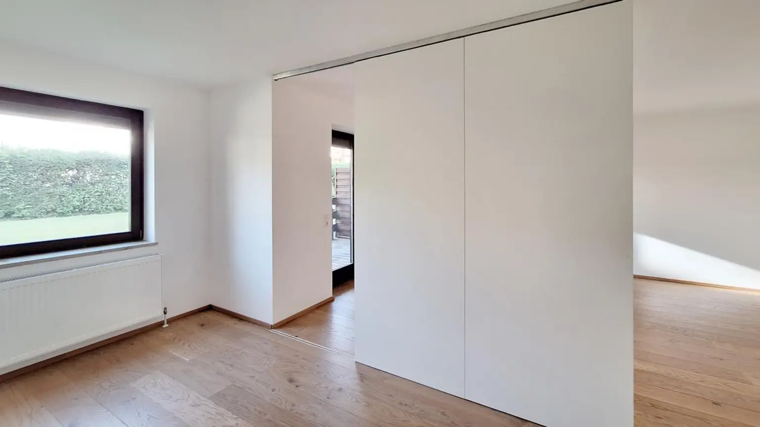Gemütliche 2-Zimmer-Wohnung mit Terrasse und Badeplatz an der Traun