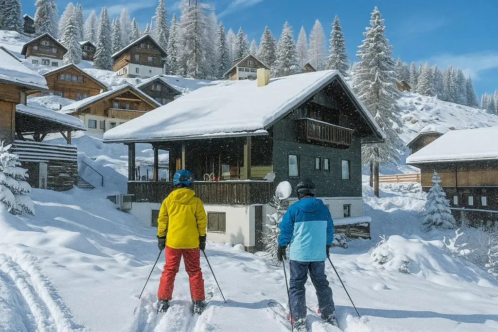 Ski-in/Ski-out Apartmenthaus am Nassfeld – Renditeobjekt mit drei Einheiten und Photovoltaikanlage