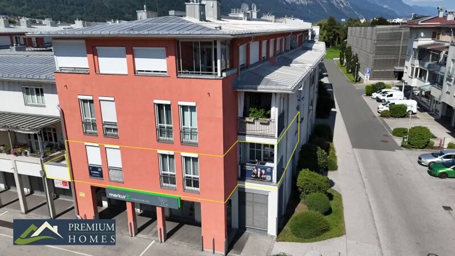 SCHWAZ - moderne Wohnung - großzügiger, eleganter Wohnraum mit Balkon, Loggia & Garage