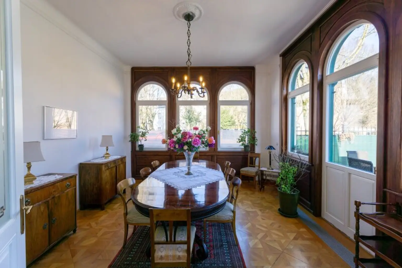 Esszimmer mit Wandvertäfelungen Top 3