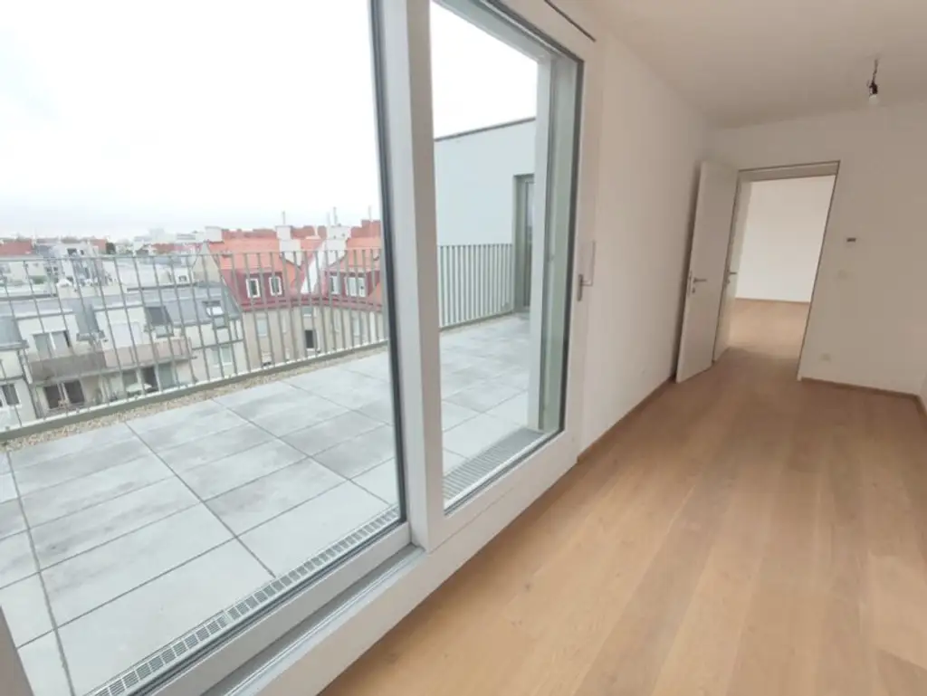 Modern wohnen in Meidling! DG-3-Zimmer-Erstbezug mit Sonnenterrasse - Top71