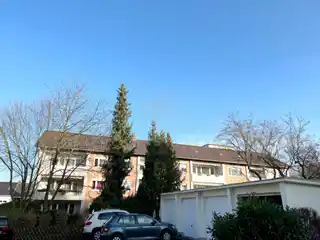 Ansicht von den Parkplätzen