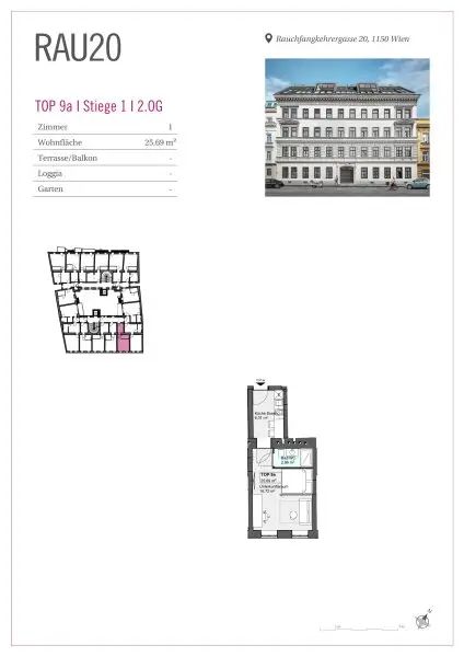 Schönbrunner Top-Rendite 5-6% | Mietenpool & Kurzzeitvermietung