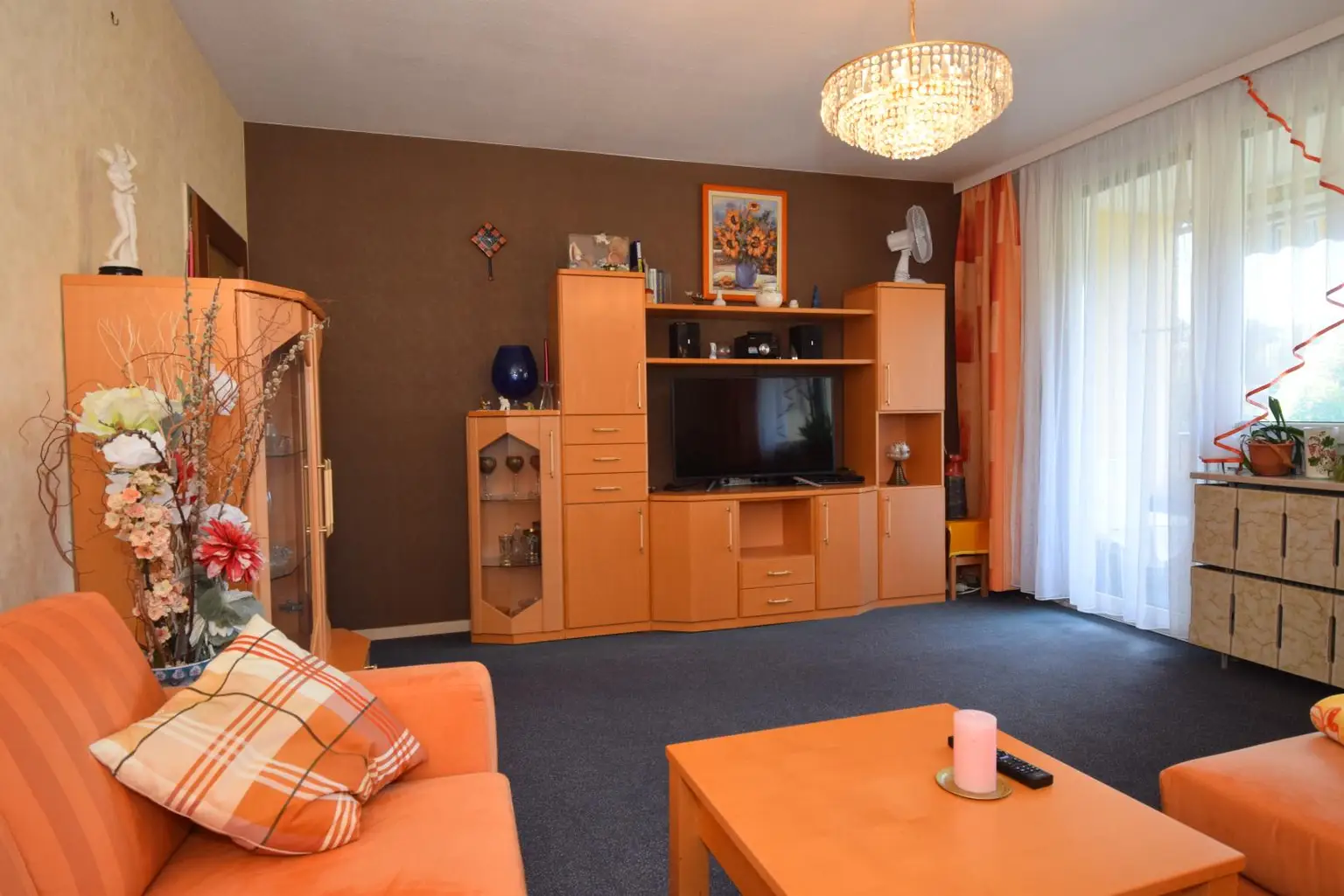 Wohnzimmer mit Loggia