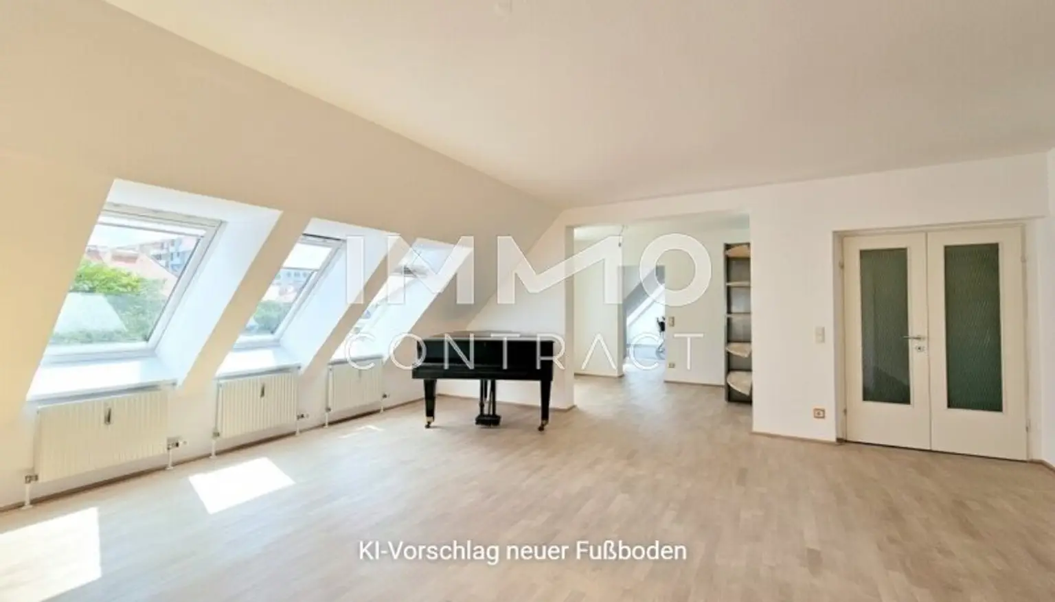 Wohnzimmer KI-neuer Boden