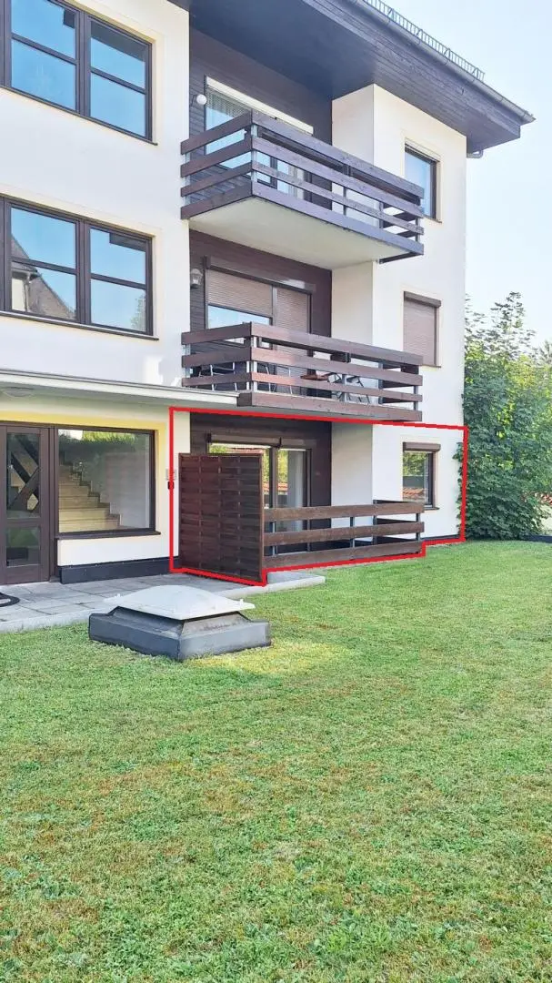 Gemütliche 2-Zimmer-Wohnung mit Terrasse und Badeplatz an der Traun