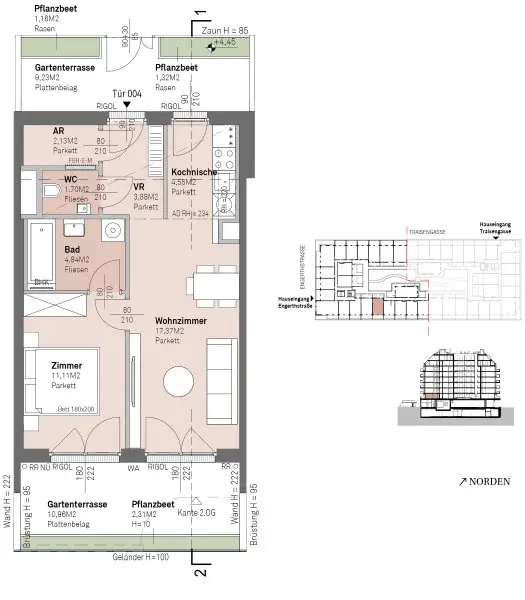 PROVISIONSFREI - Modernes wohnen am Donauufer mit Donaublick!