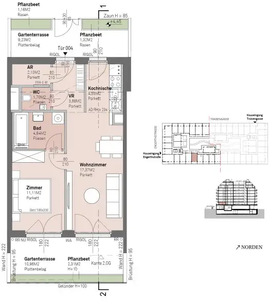 PROVISIONSFREI - Modernes wohnen am Donauufer mit Donaublick!