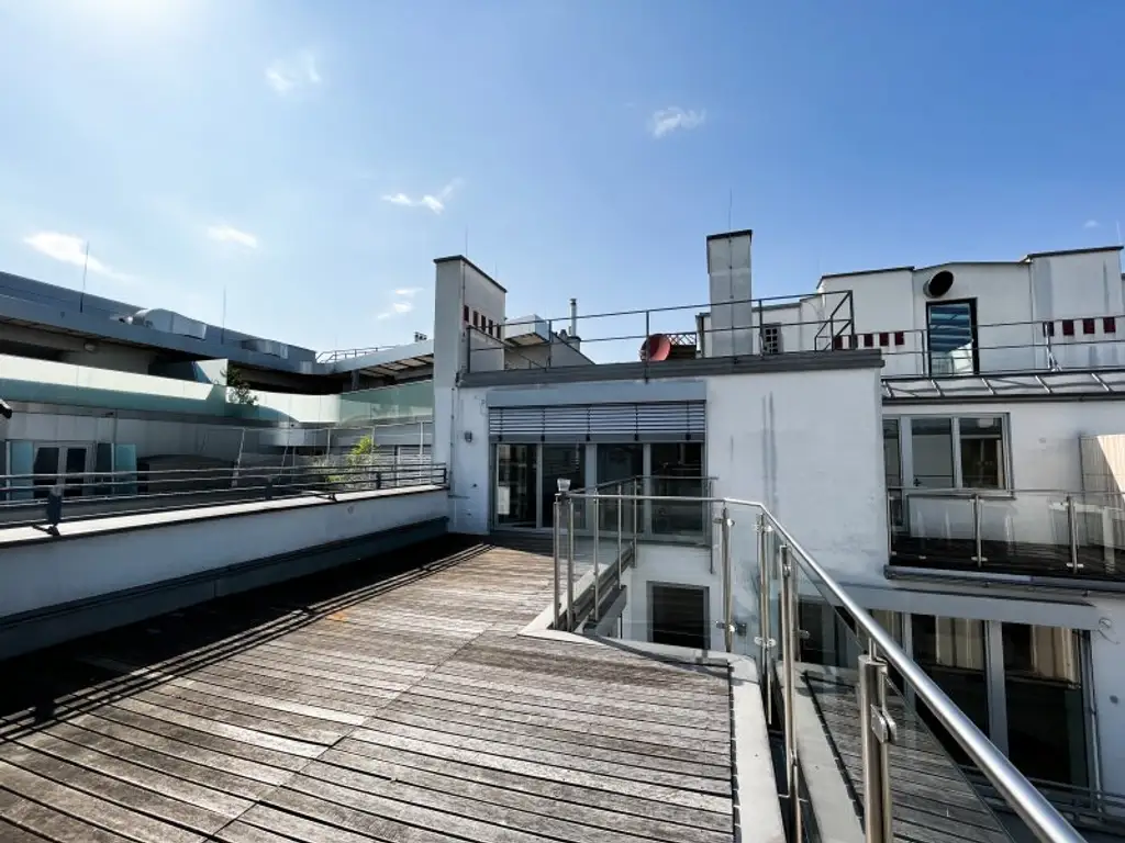 DACHTERRASSENMIETE, Nähe Börse / Rudolfsplatz - teilmöbliert