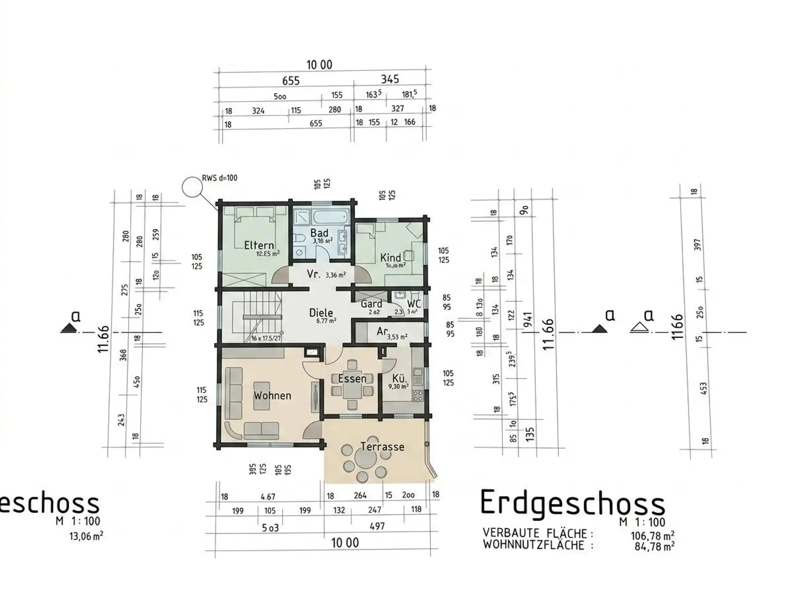 Grundriss Erdgeschoß
