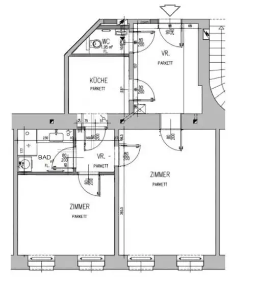 ERSTBEZUG Top sanierter Stilaltbau nahe Wiedner Hauptstraße