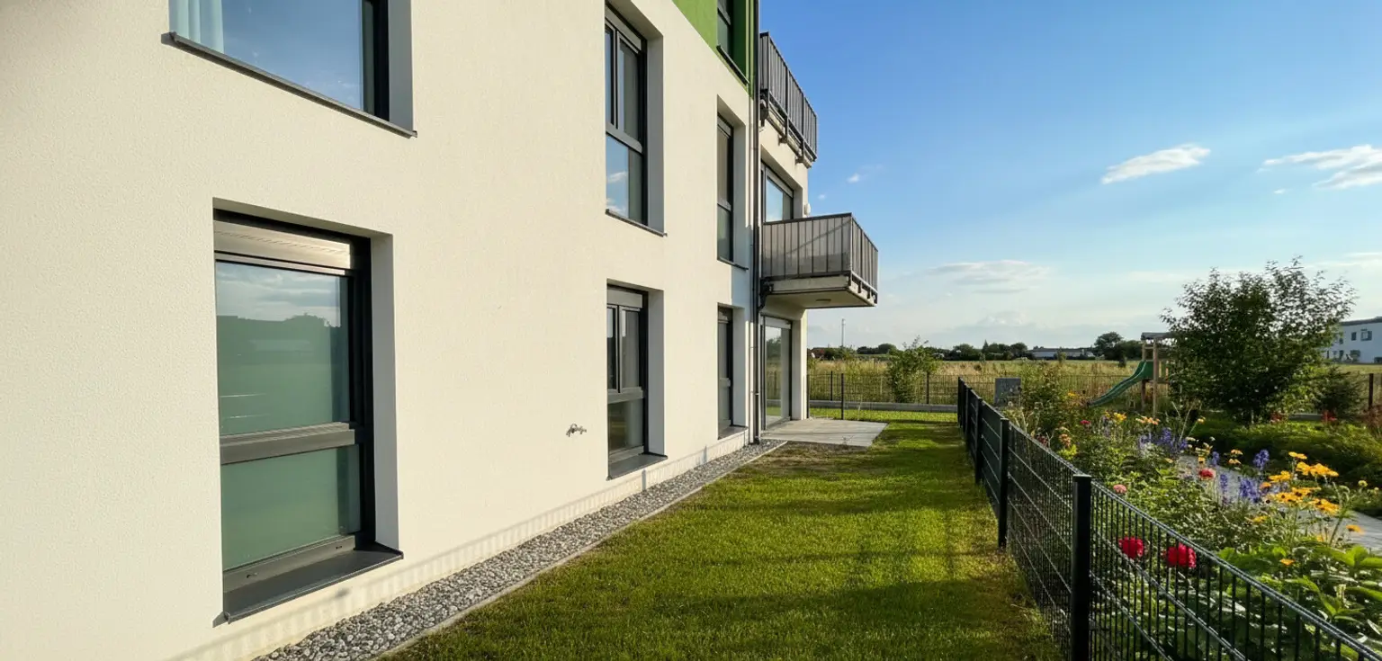 Anlegerwohnung! Moderne Gartenwohnung in Traismauer - Mietvertrag bis 28.02.2030