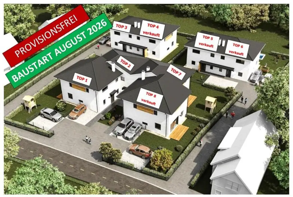 PROVISIONSFREI & Erstbezug Doppelhaushälften