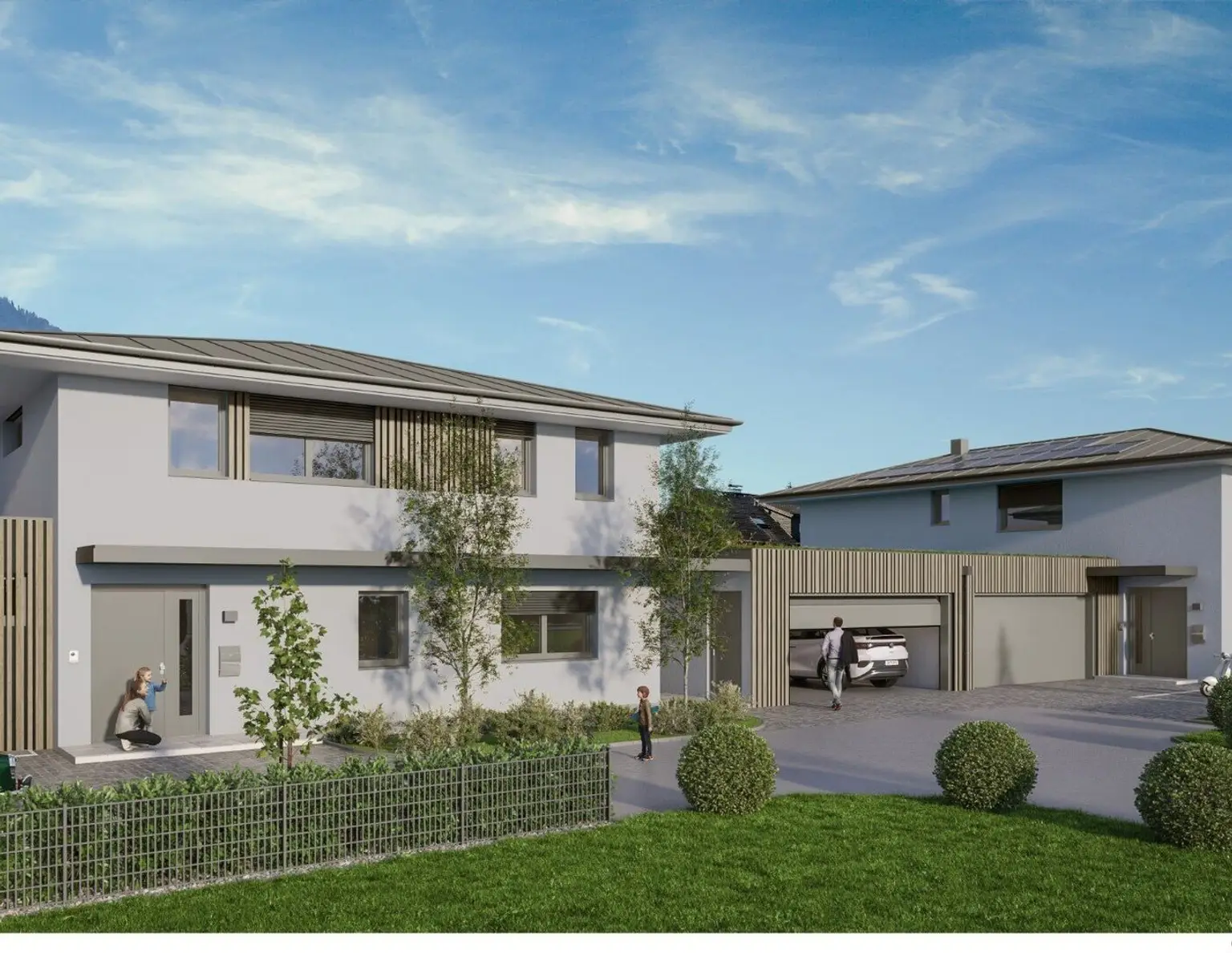 Villa mit Aussicht auf den Untersberg