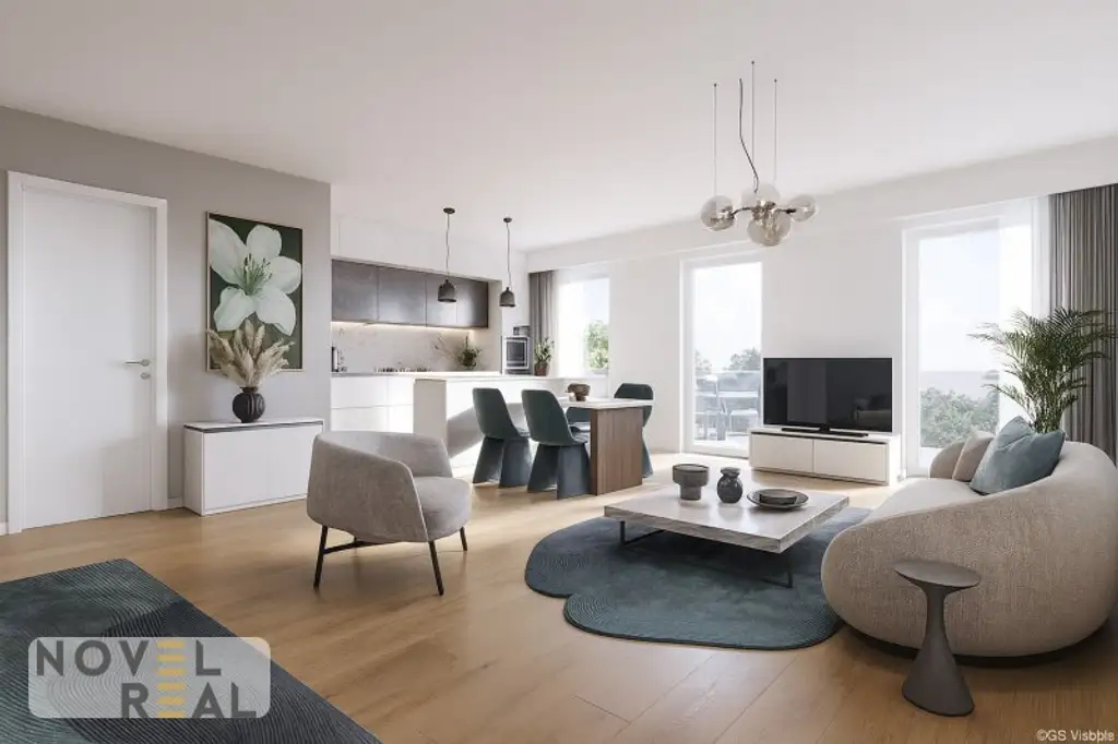 ERSTBEZUG! MODERNE 2-ZIMMER-WOHNUNG MIT BALKON UND PARKBLICK!