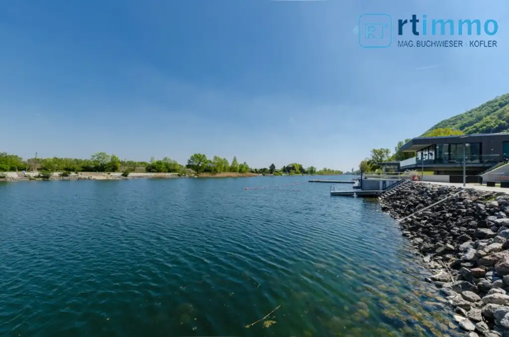 DONAUBLICK: EXKLUSIVER TERRASSENTRAUM MIT OST-WEST-AUSRICHTUNG IN DER KUCHELAU