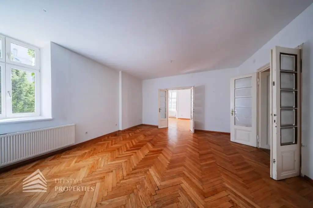 Helle 4-Zimmer Wohnung in ruhiger Lage, Nähe Mariahilfer Straße