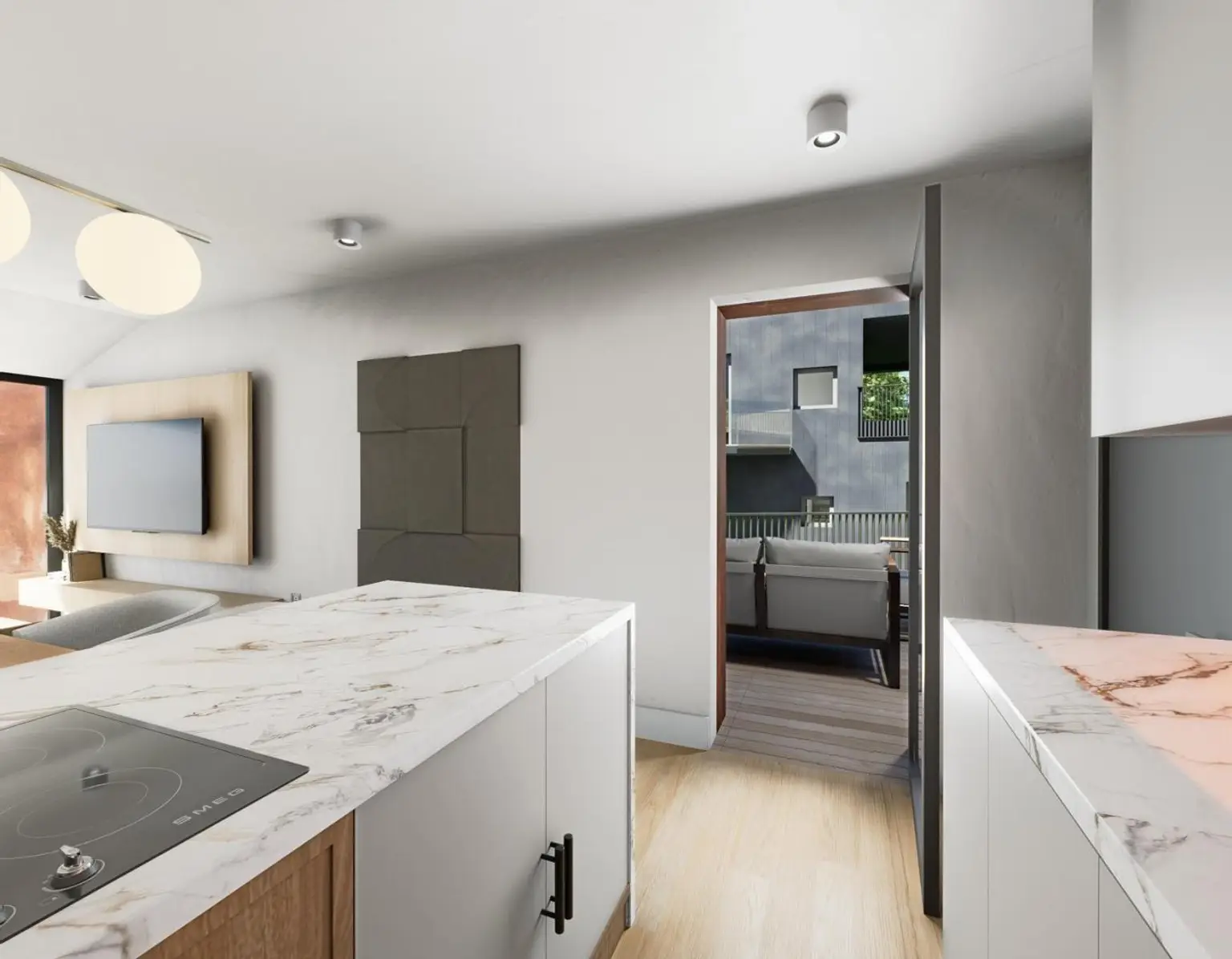 Küche Rendering