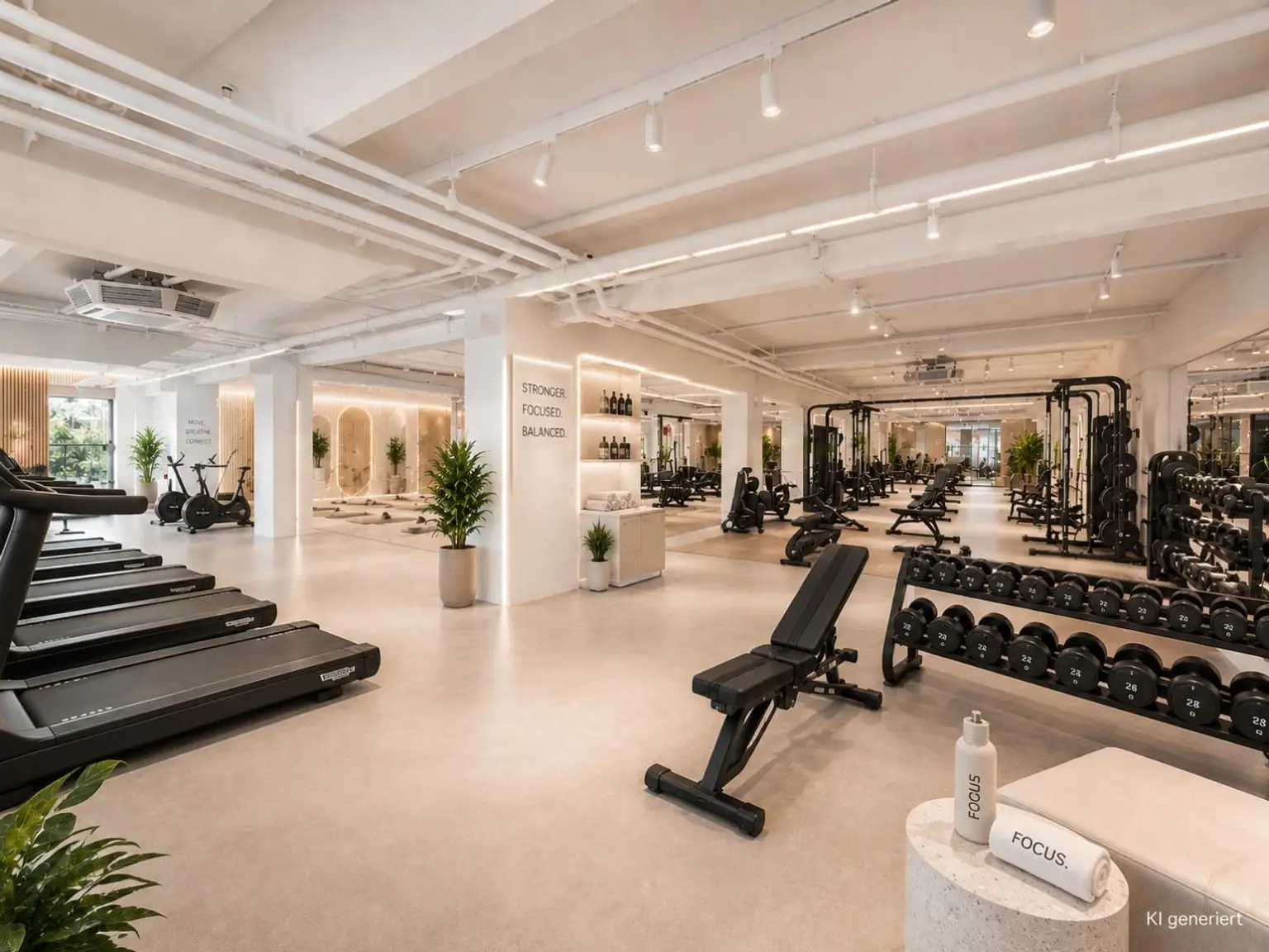 Beispielfoto Fitnessstudio