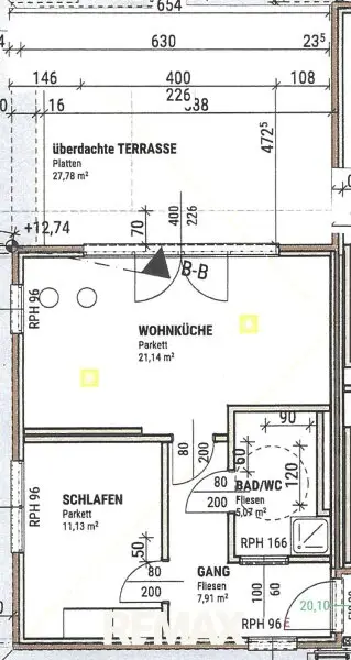 Grundrissplan