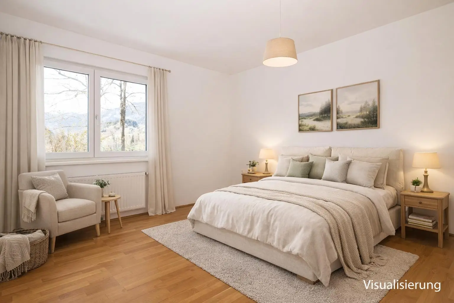 Visualisierung Schlafzimmer