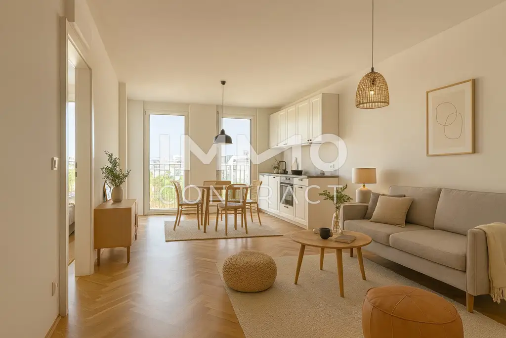 EDI N° 7 - Helle 2 - Zimmer - Dachgeschosswohnung mit Terrasse