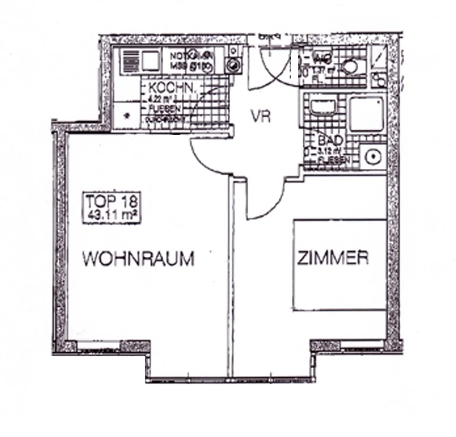 Urbane 2 Zimmer Neubau-Wohnung nähe Mariahilfer Straße