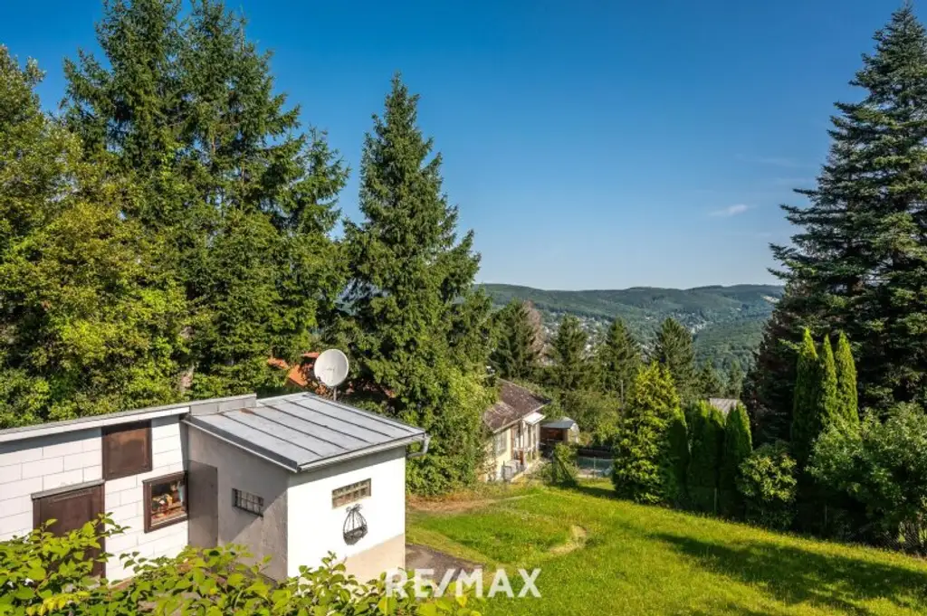 Idylle pur mitten im Wienerwald: Baugrund mit Fernblick! (DAVE)