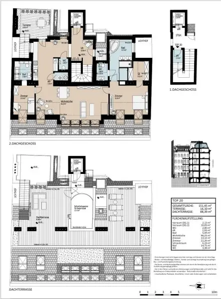 Traumdomizil in Wien: Maisonette mit Whirlpool, Sauna & Panoramablick!
