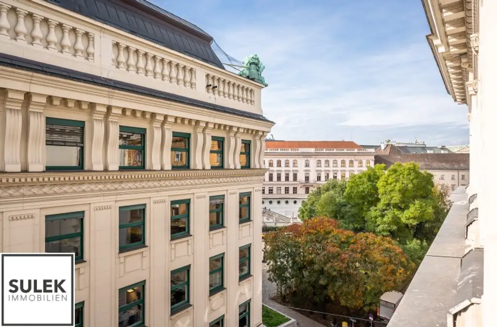 traumhafte 5-Zimmer-Altbauwohnung nahe Albertina