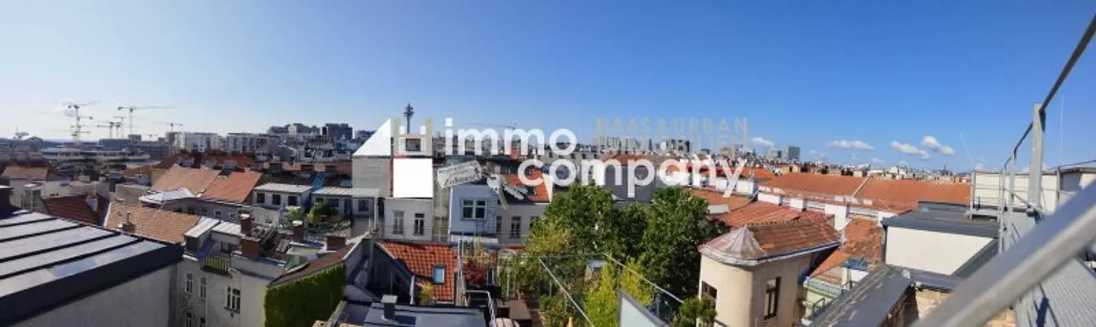 Ruheoase über den Dächern von Wien! Dachgeschoss - Maisonnettenwohnung Nähe Schloss Belvedere mit Balkon und Terrasse