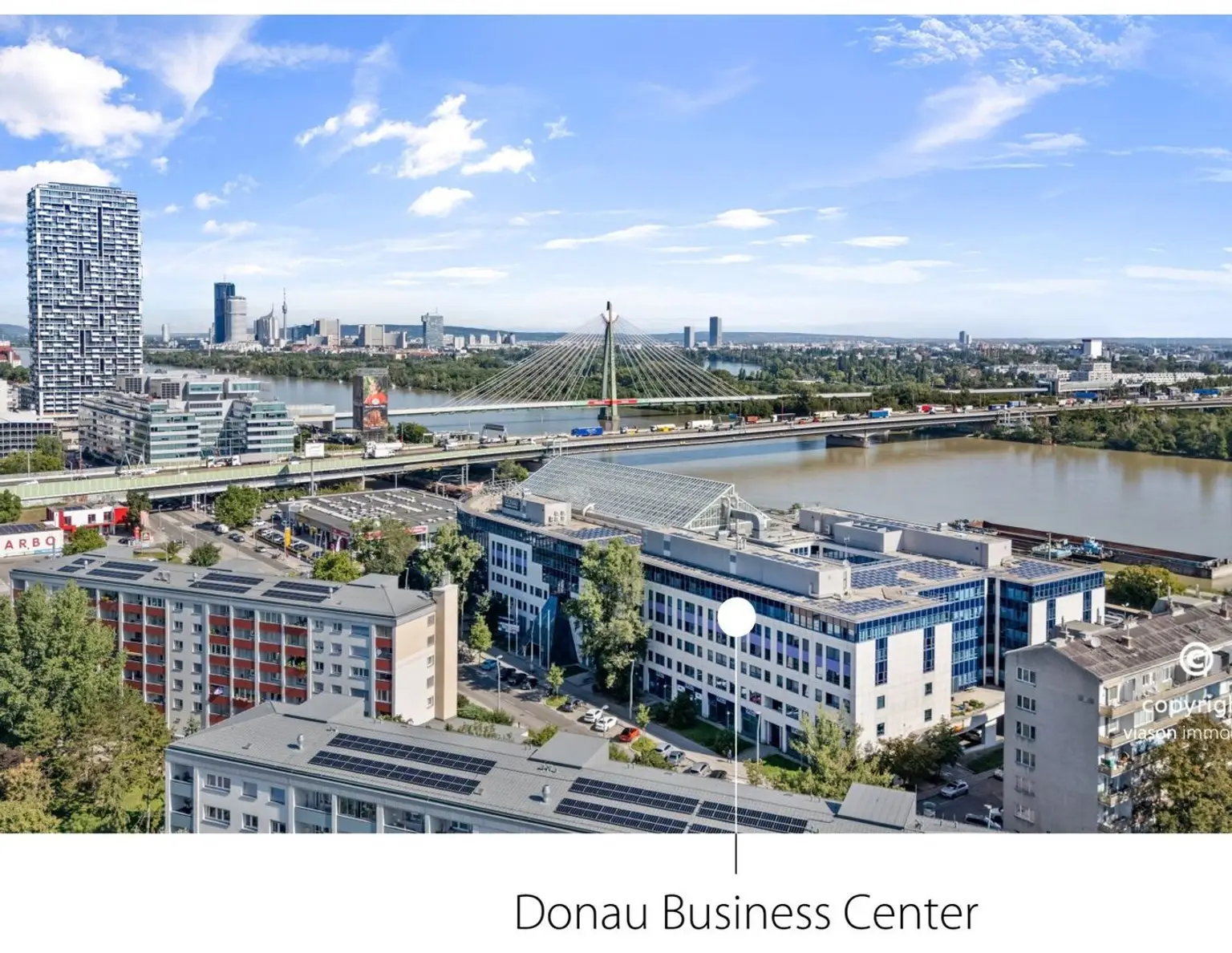 Donau Business Center I Top 561 + 562 I 18 Zimmer I ca. 647 m²