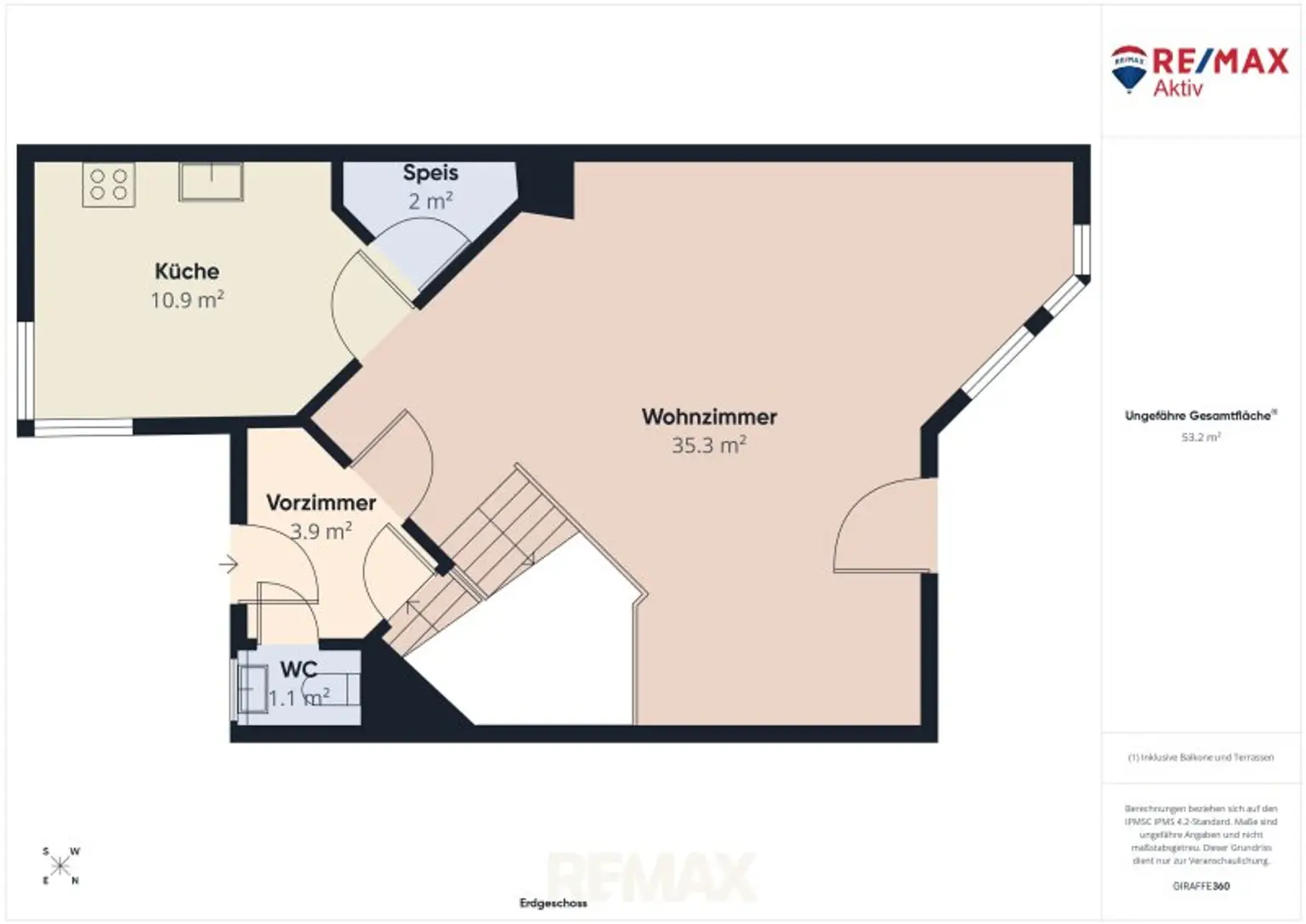 Plan Erdgeschoss