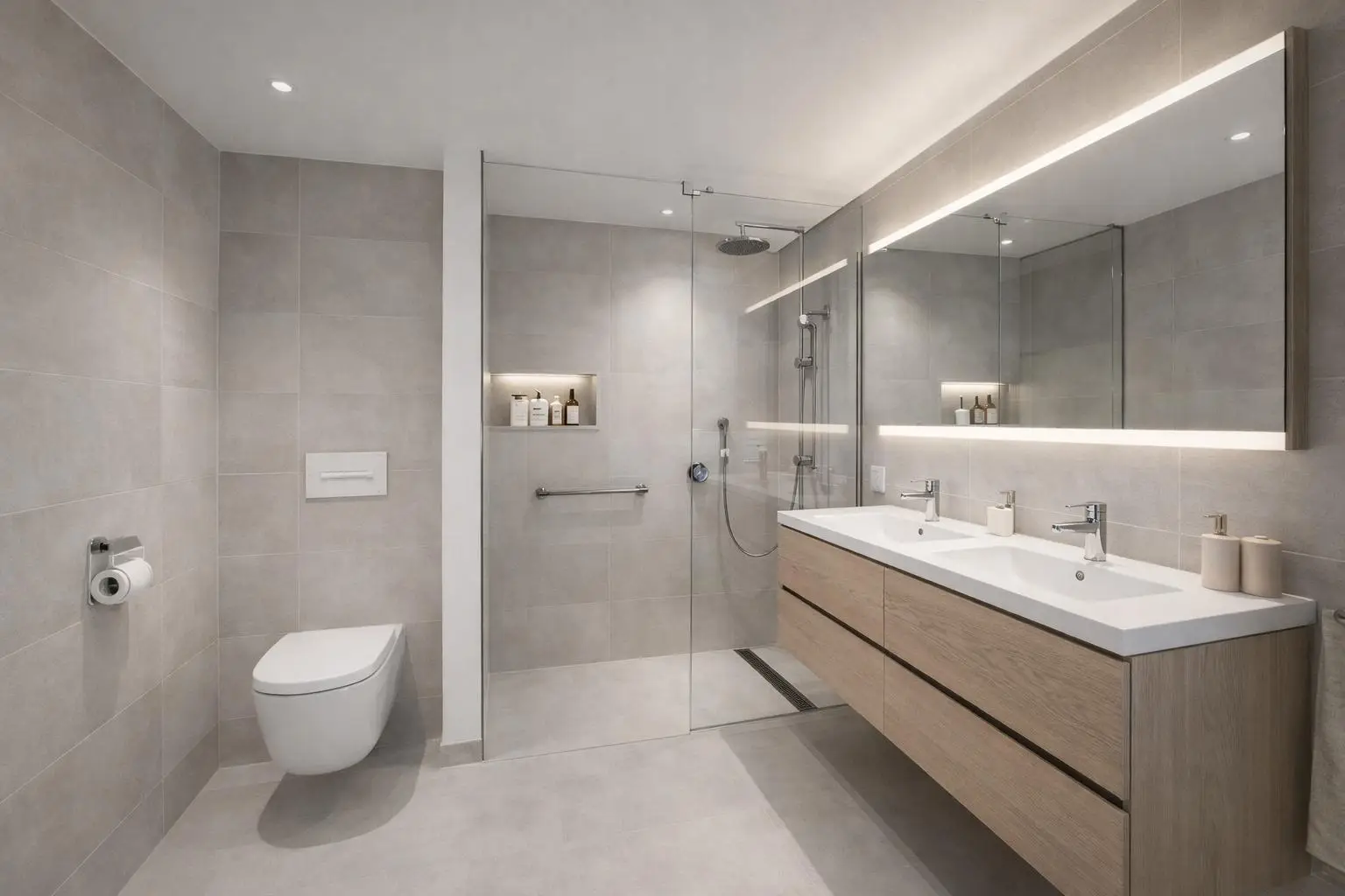 Badezimmer KI visualisiert