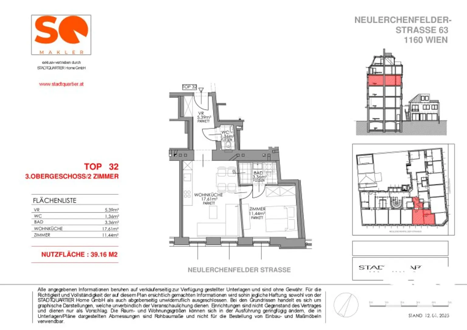 #SQ - CHARMANTE GARCONNIERE - Mitten im 16ten - Top 32