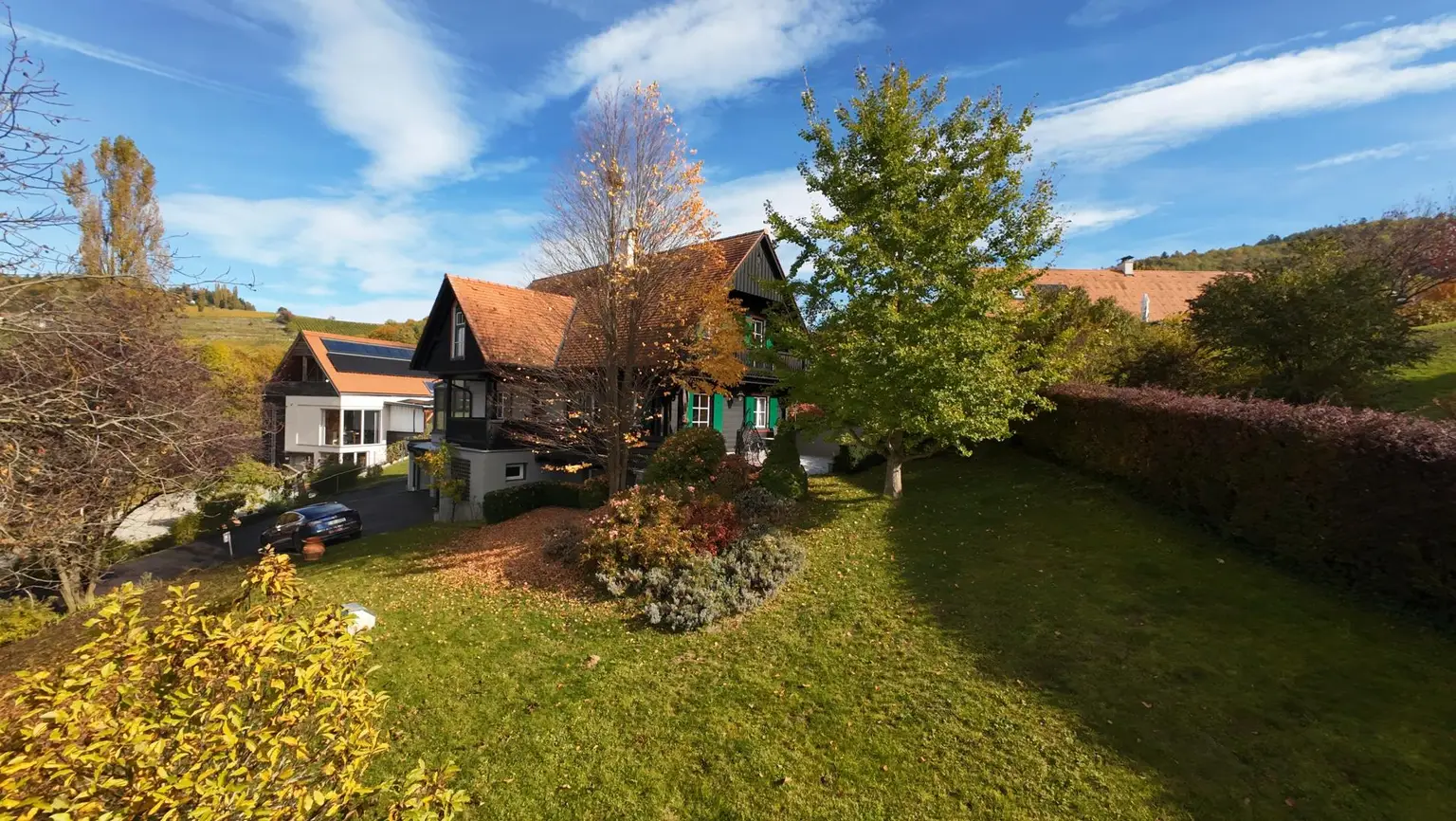 Einfamilienhaus mit Wintergarten, Sauna, Weinkeller & Weitblick in Ratsch an der Weinstraße